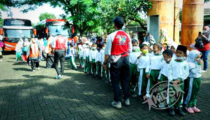 Outbound Paud Tk di Pacet Trawas