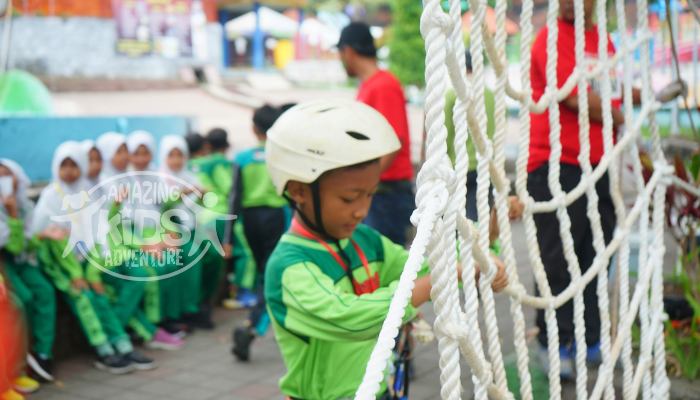 Outdoor Learning Outbound Anak di Pacet Trawas Mojokerto