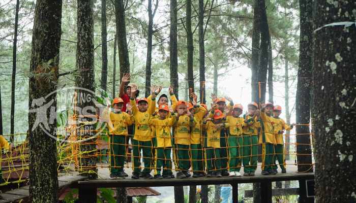 Outdoor Learning Outbound Anak di Pacet Trawas Mojokerto