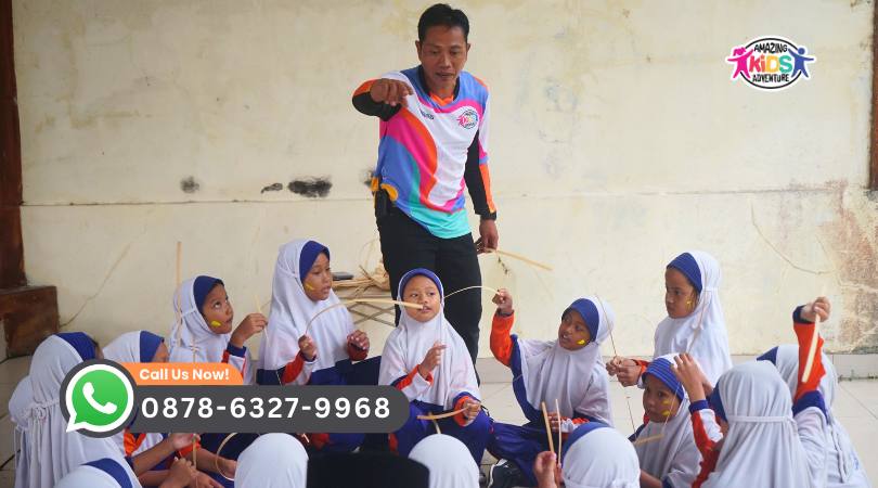 Outdoor Learning Didampingi Fasilitator Ramah Anak